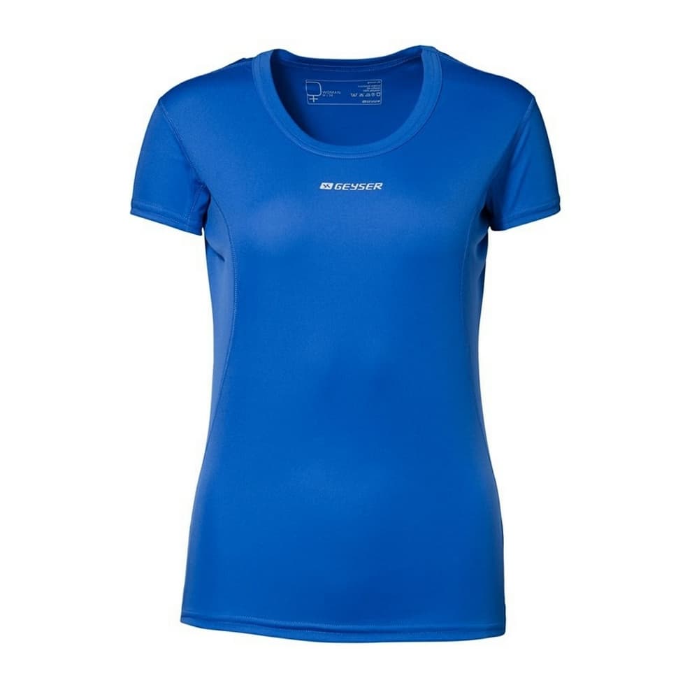 ID Kvinnors / dam aktiv kort ärm utrustad sportt-shirt