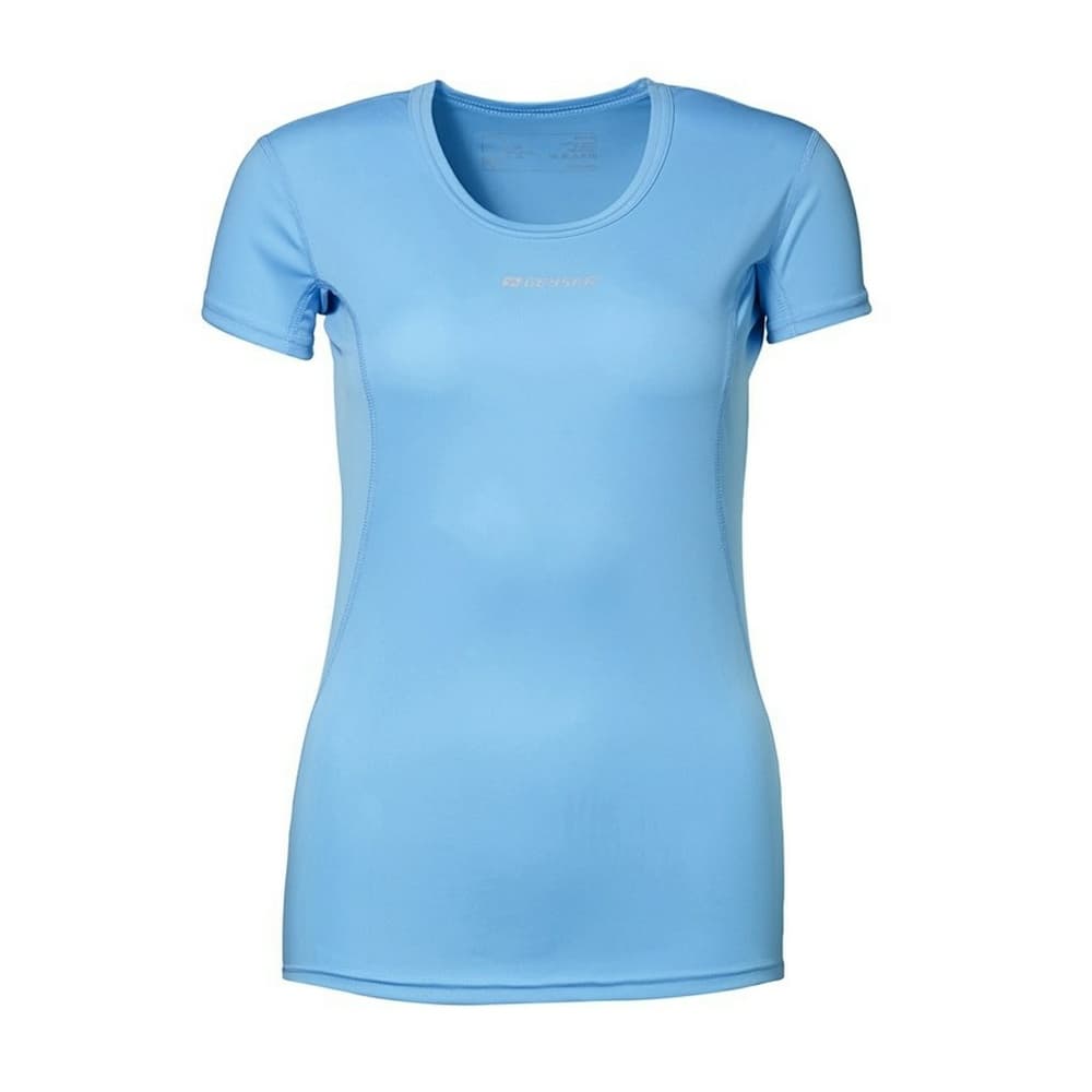ID Kvinnors / dam aktiv kort ärm utrustad sportt-shirt
