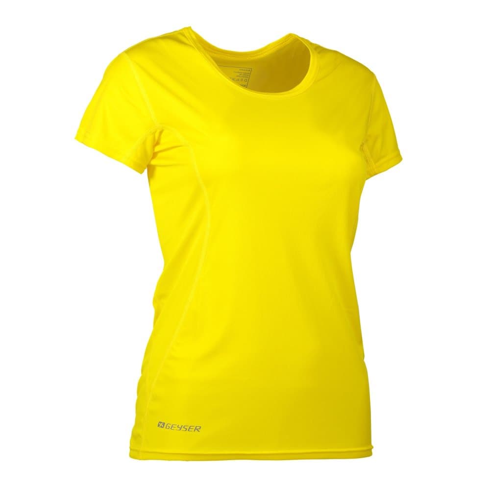 ID Kvinnors / dam aktiv kort ärm utrustad sportt-shirt