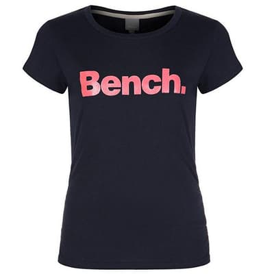 Bench Childrens Girls New Deckstar Short Sleeve Crew Neck T-Shirt