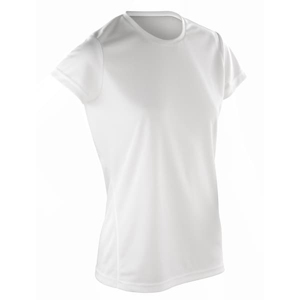 Spiro Womens/Ladies Sports Quick-Dry Short Sleeve Performance T-Shirt