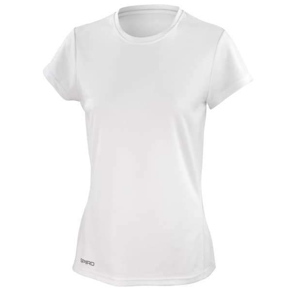 Spiro Womens/Ladies Sports Quick-Dry Short Sleeve Performance T-Shirt