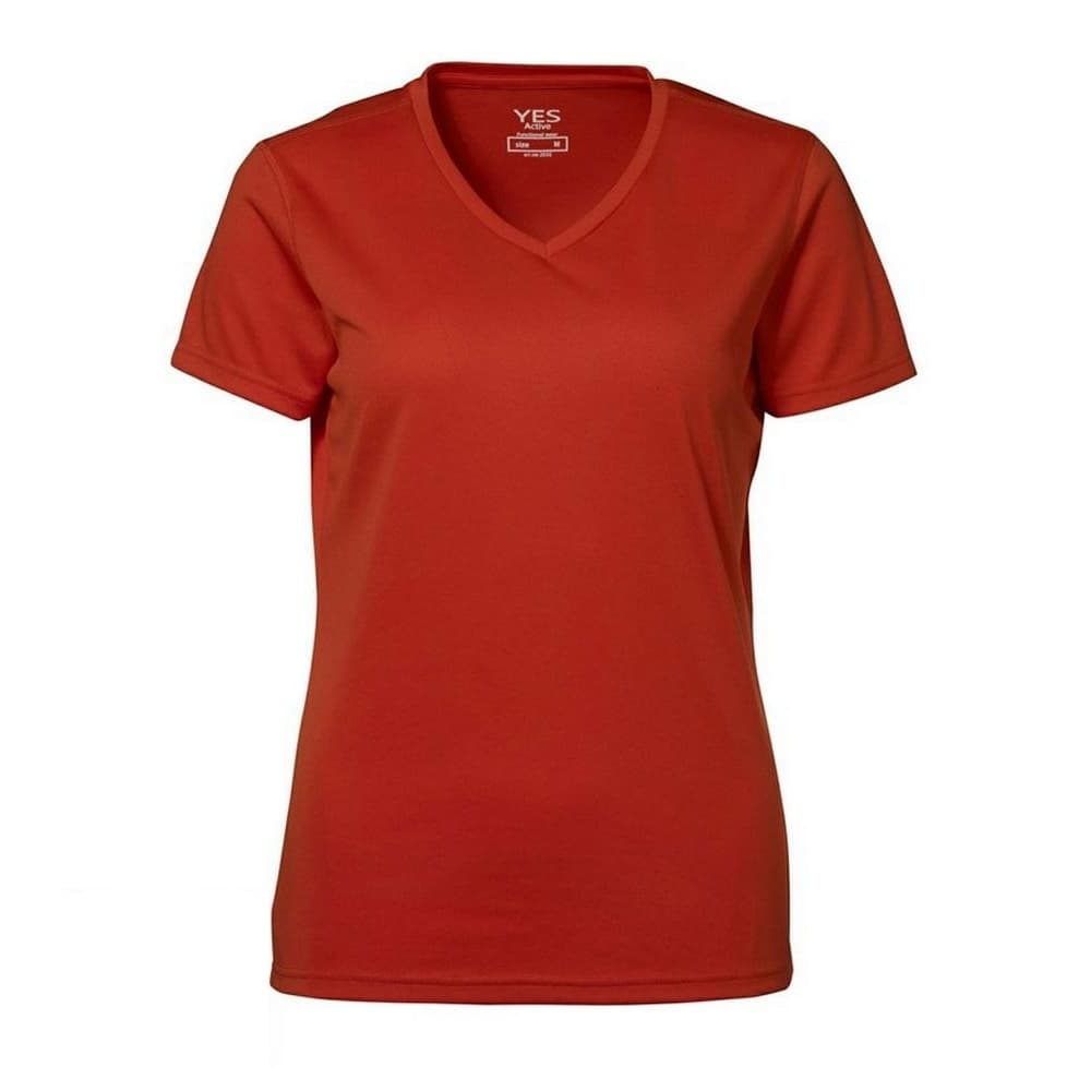 ID Damer / damer Ja Aktiv T-shirt med kort ärm och kort ärm