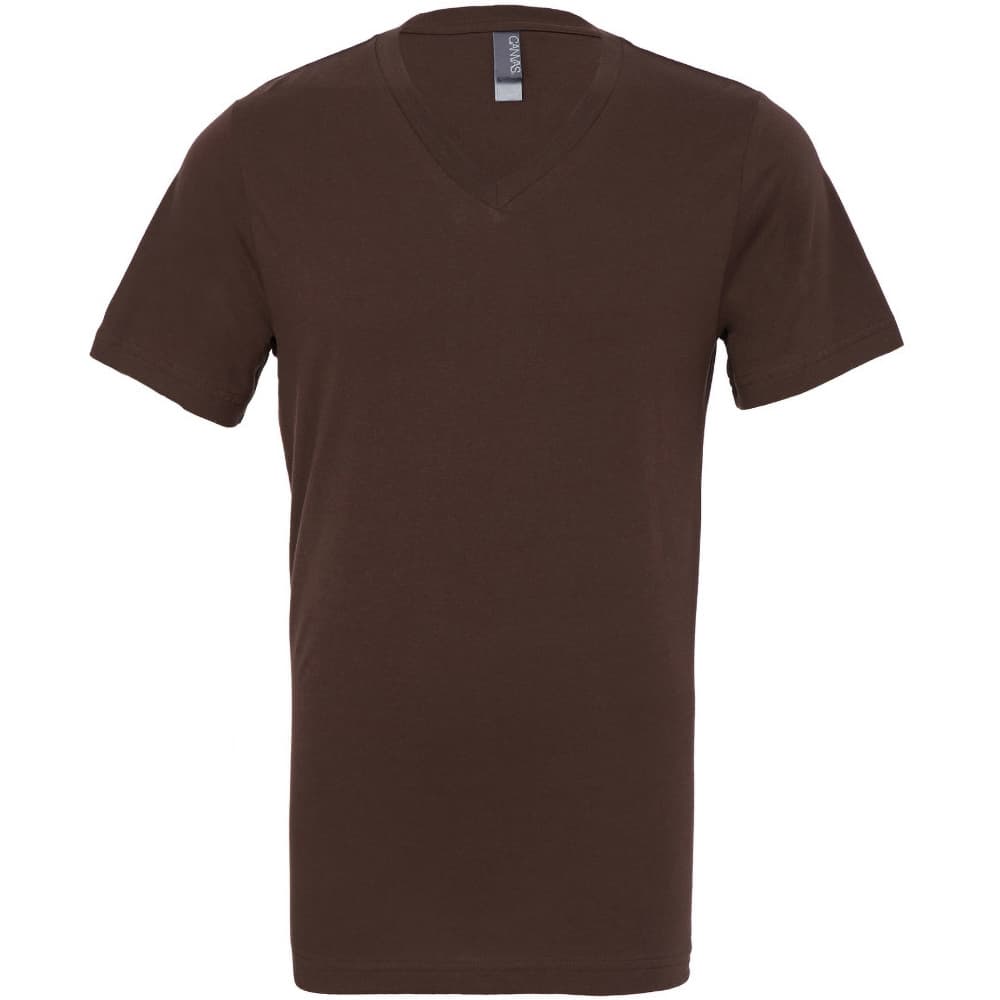 Canvas Mens Jersey Short Sleeve V-Neck T-Shirt