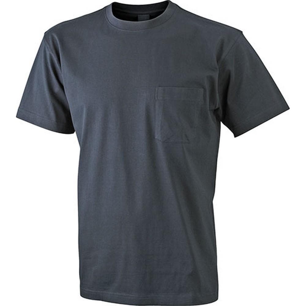 James and Nicholson Pocket Tee med rund hals