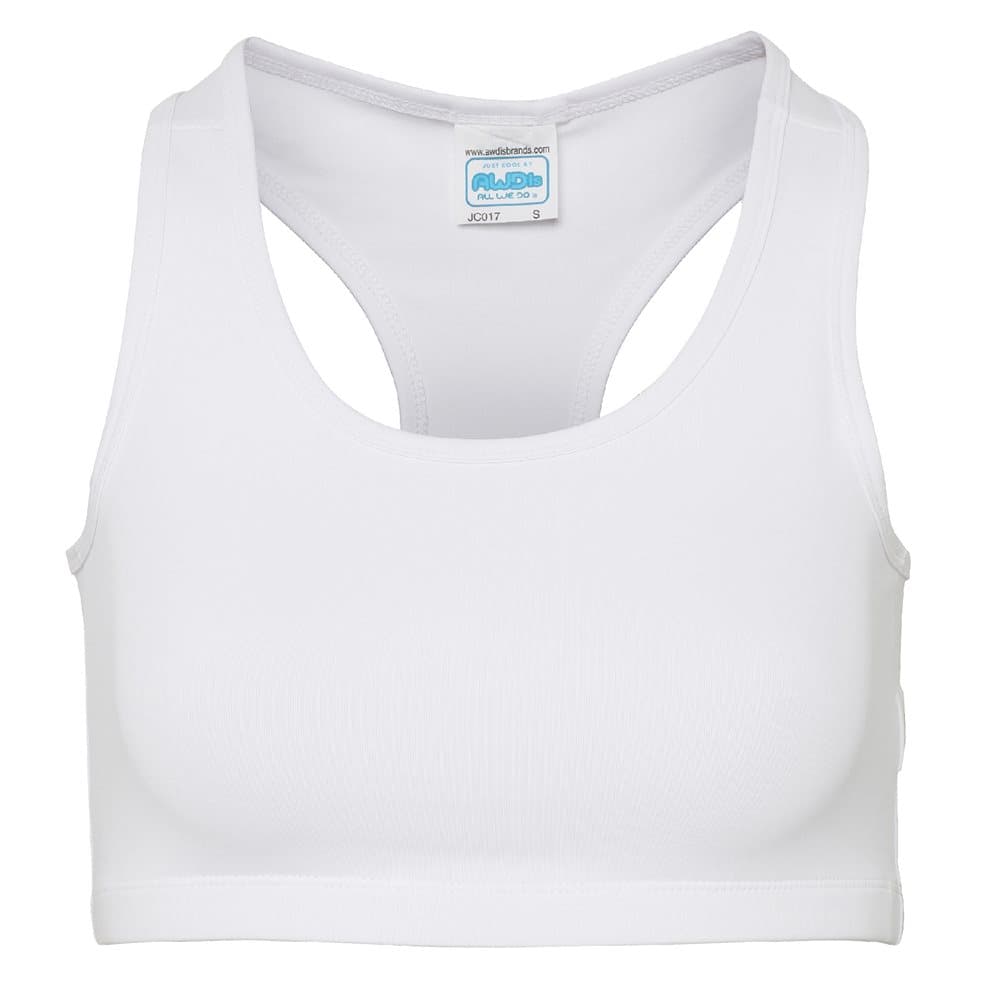 AWDis Just Cool Dam / Ärmlös Girlie Sports Crop Top