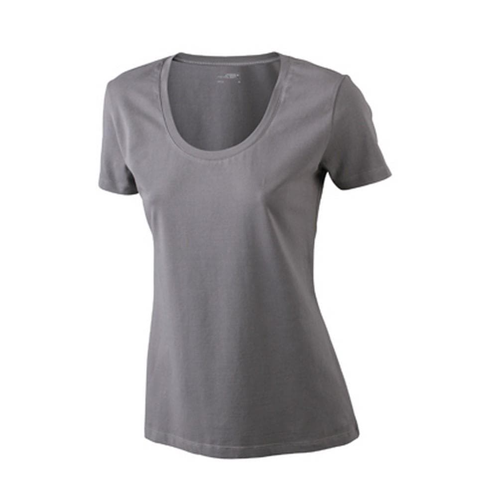 James and Nicholson Womens/Ladies Stretch Round Tee