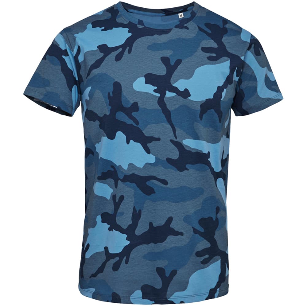 SOLS Camo kortärmad T-shirt för herrar