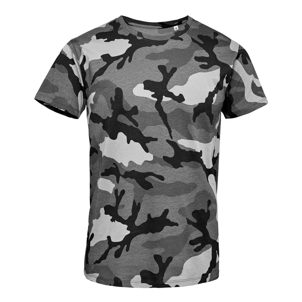 SOLS Mens Camo Short Sleeve T-Shirt