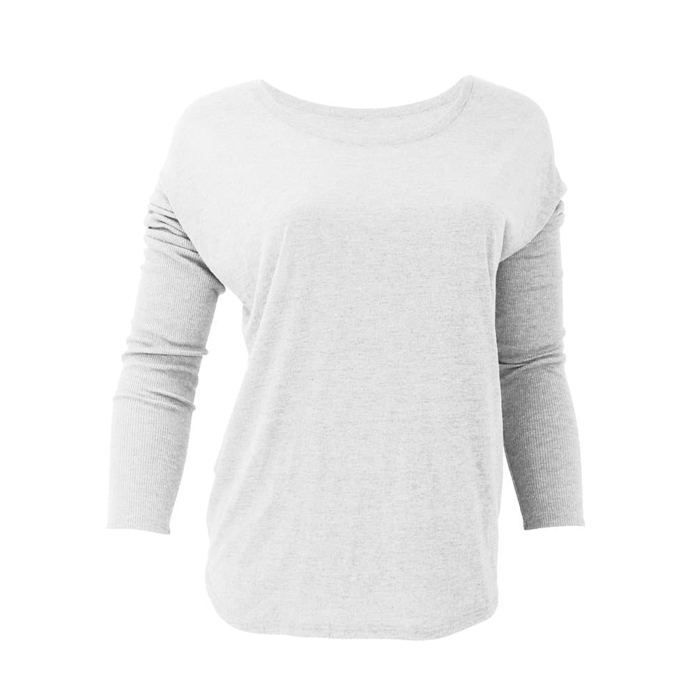 Bella Flowy 2x1 T-shirt med långärmad dam / dam