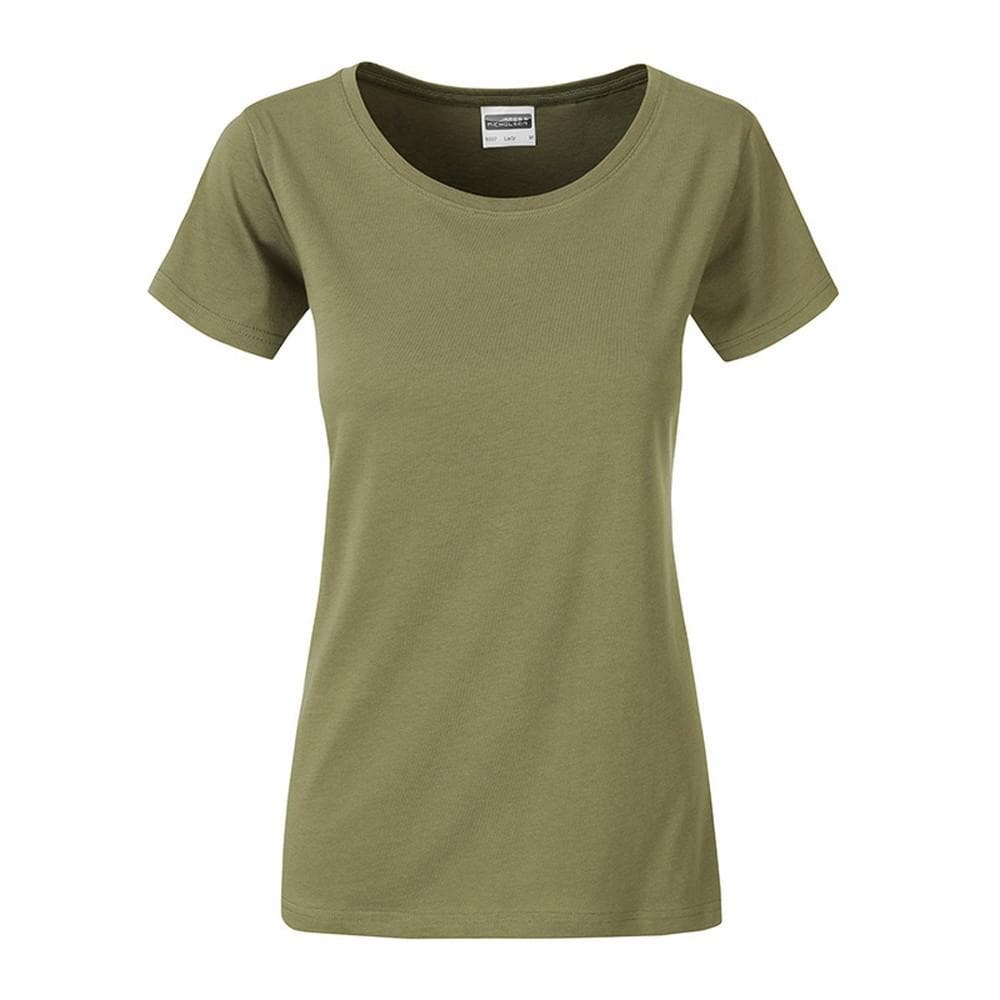 James and Nicholson Womens/Ladies Basic Organic Cotton T-Shirt
