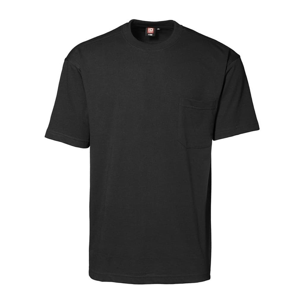 ID Unisex T-Time Short Sleeve Regular Fitting T-Shirt With Chest Pocket