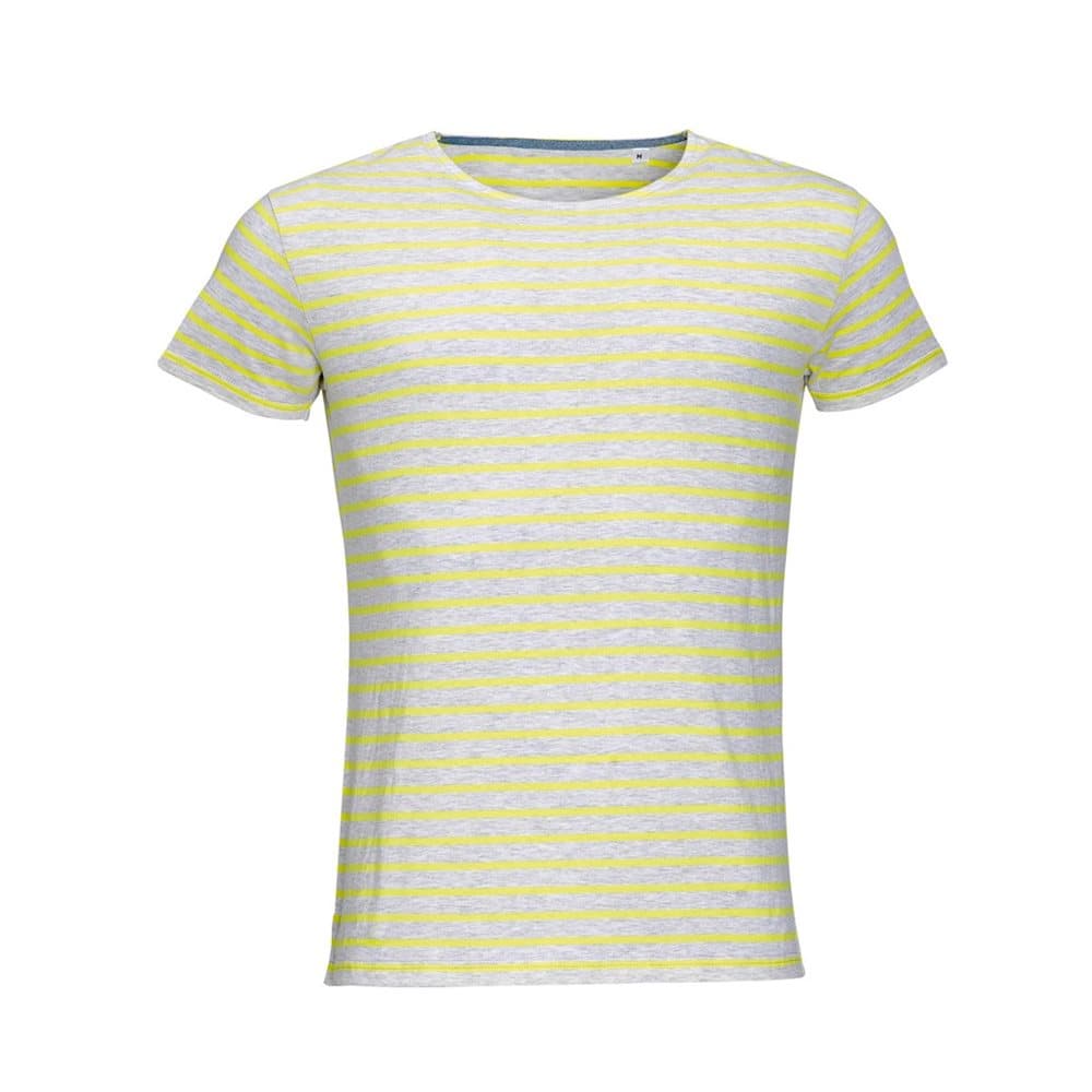 SOLS Mens Miles Striped Short Sleeve T-Shirt