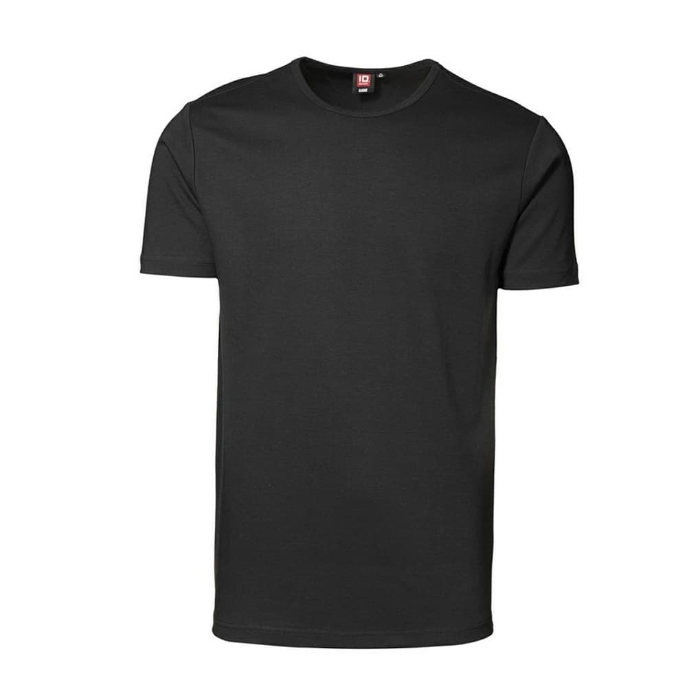 ID Unisex interlock-fittad kortärmad T-shirt med rund hals