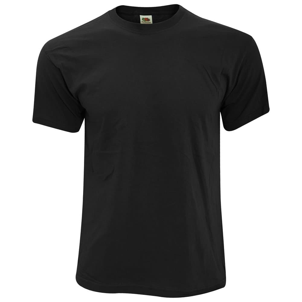 Fruit of the Loom Herrskärmstjärnor Original Full Cut Cut T-shirt med kort ärm