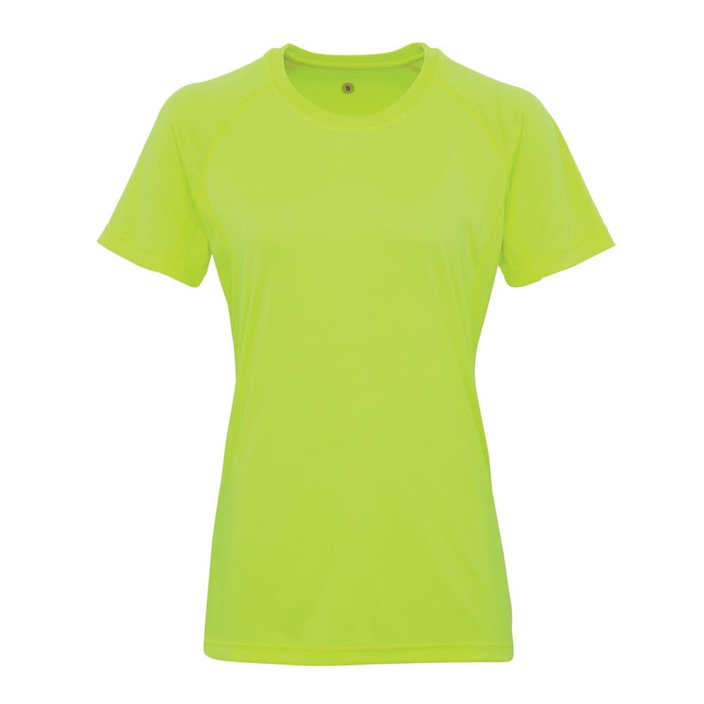 Tri Dri Womens/Ladies Panelled Crew Neck T-Shirt