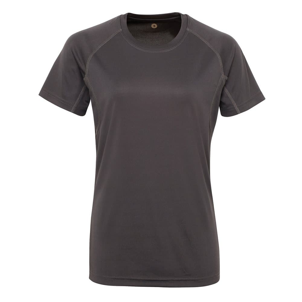 Tri Dri Womens/Ladies Panelled Crew Neck T-Shirt