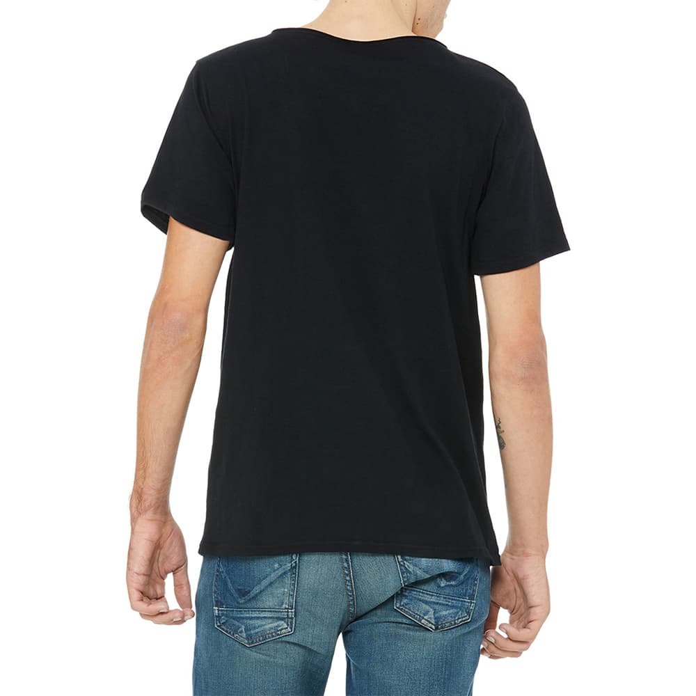 Bella + Canvas Unisex Raw Neck T-Shirt
