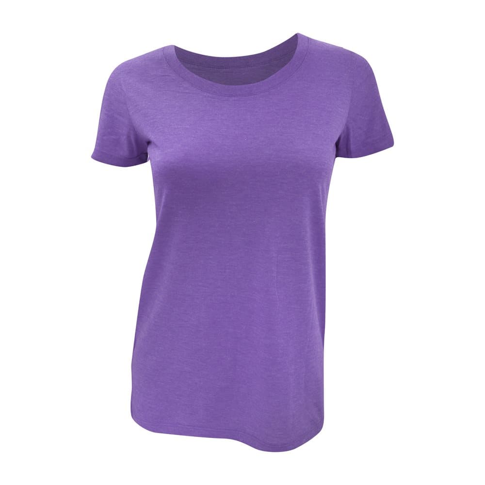 Bella T-shirt med skjorta i halsbockning från damer / kvinnor