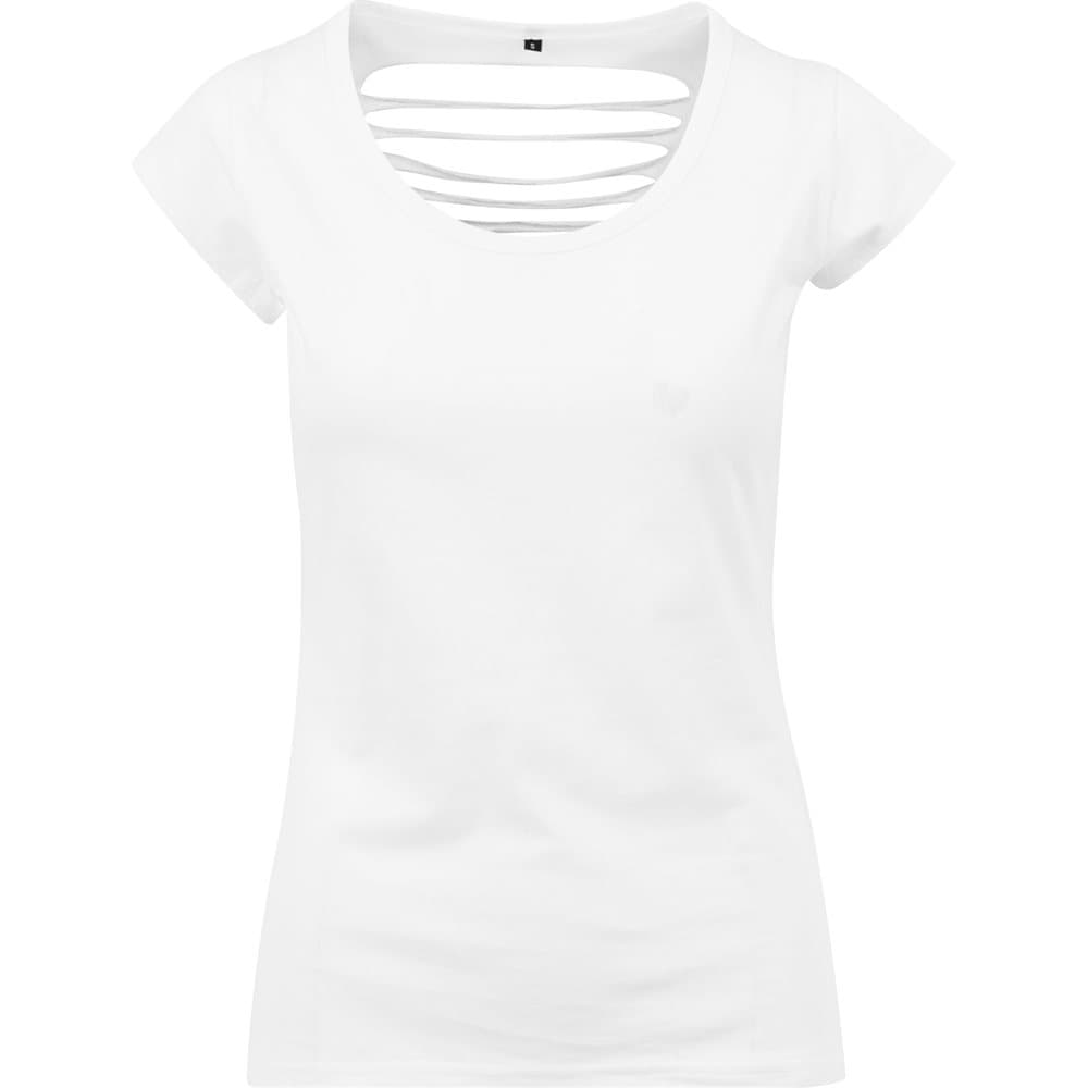 Build Your Brand Womens/Ladies Back Cut Tee