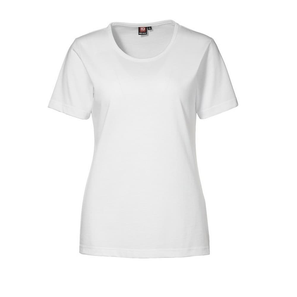 ID Kvinnors / damer Pro Wear Kortärmad Normal passande rund hals T-shirt