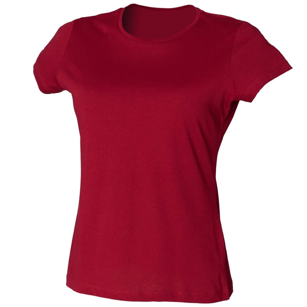 Skinni Fit Ladies/Womens Favourite Longer Length T-Shirt