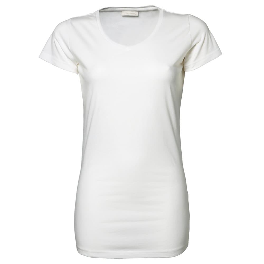 Tee Jays Ladies Stretch Extra Long Short Sleeve T-Shirt