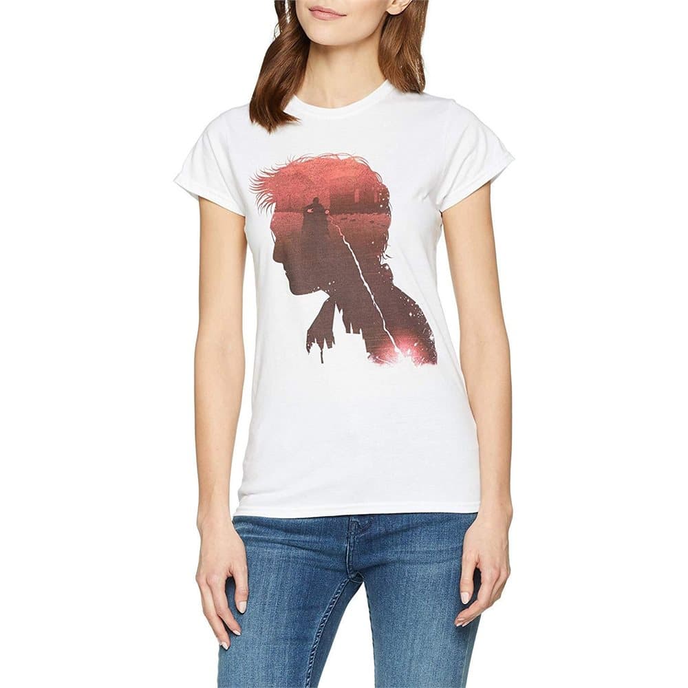 Harry Potter Womens/Ladies Battle Silhouette T-Shirt