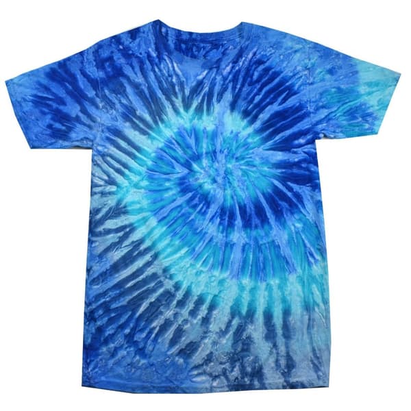 Colortone Womens/Ladies Rainbow Tie-Dye Short Sleeve Heavyweight T-Shirt