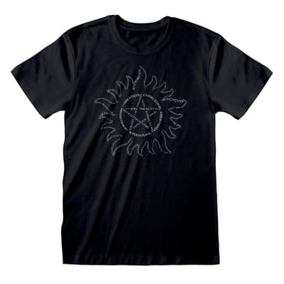 Supernatural Unisex Adults Symbol T-Shirt
