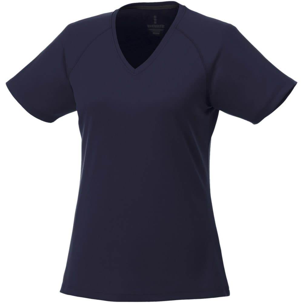 Elevate Womens/Ladies Amery Short Sleeve Cool Fit V-Neck T Shirt