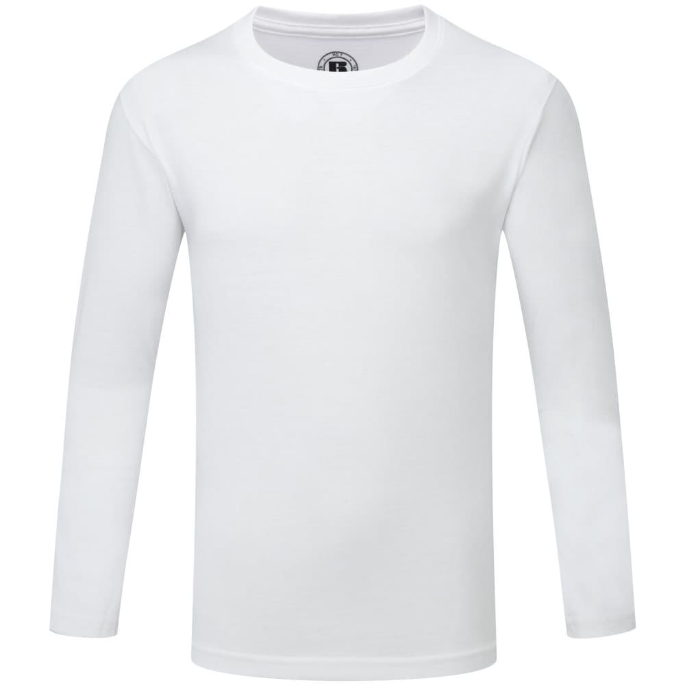 Russell Childrens/Boys Long Sleeve HD T-Shirt