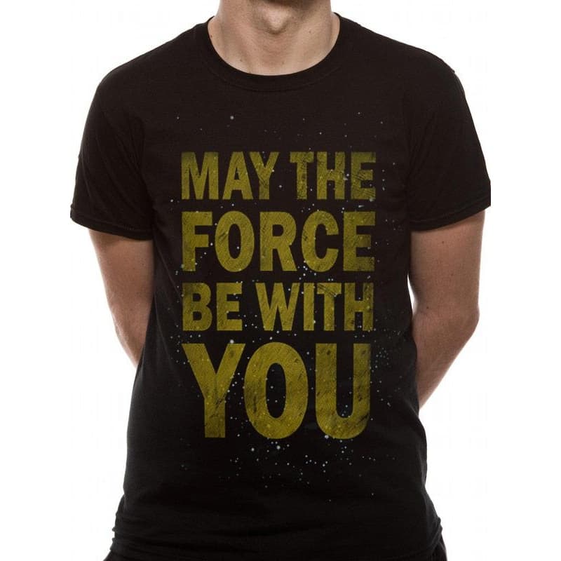 Star Wars Unisex Adults The Force T-Shirt