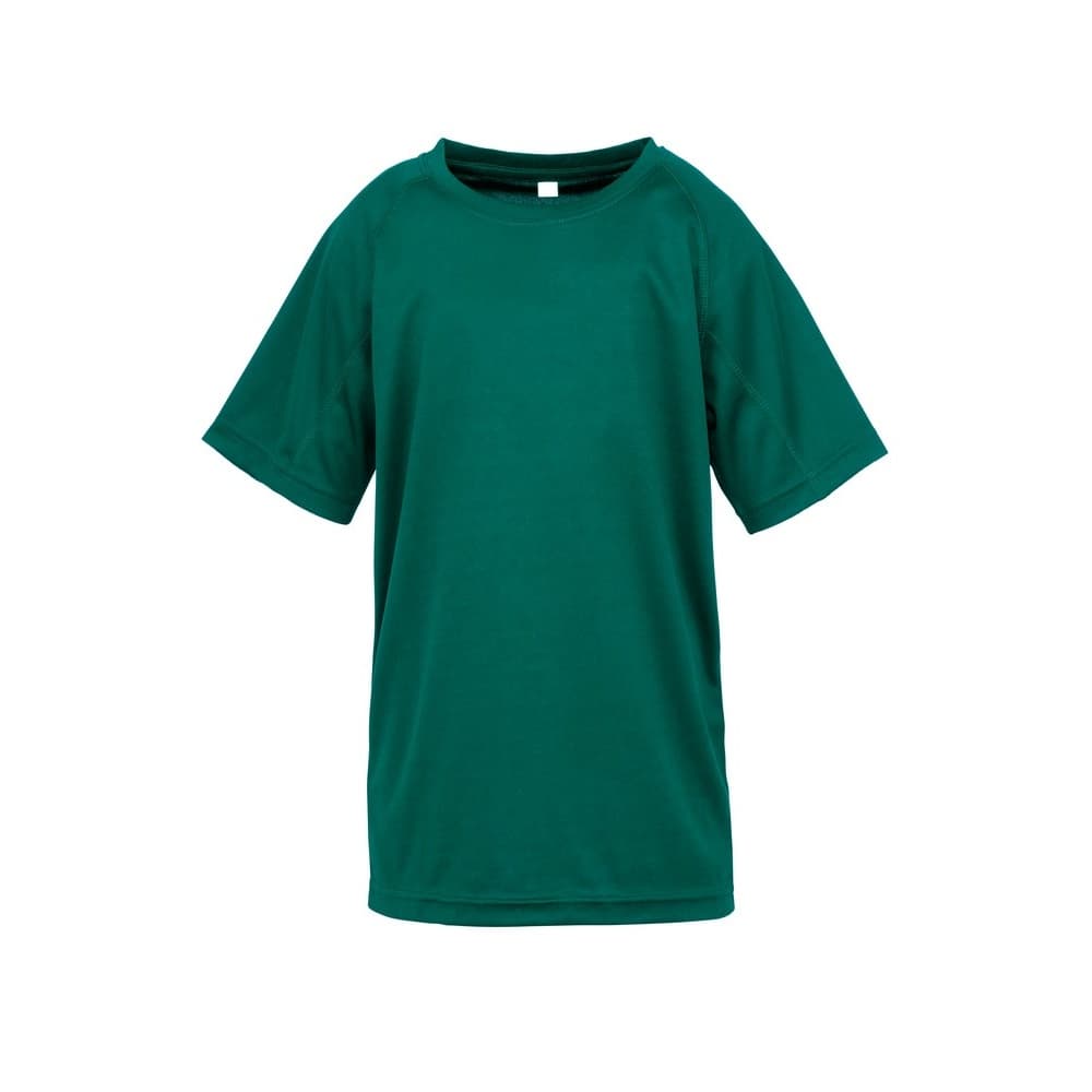 Spiro Childrens Boys Performance Aircool T-Shirt