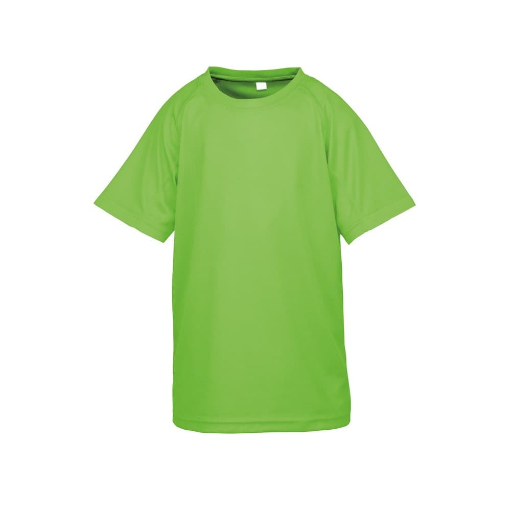 Spiro Childrens Boys Performance Aircool T-Shirt