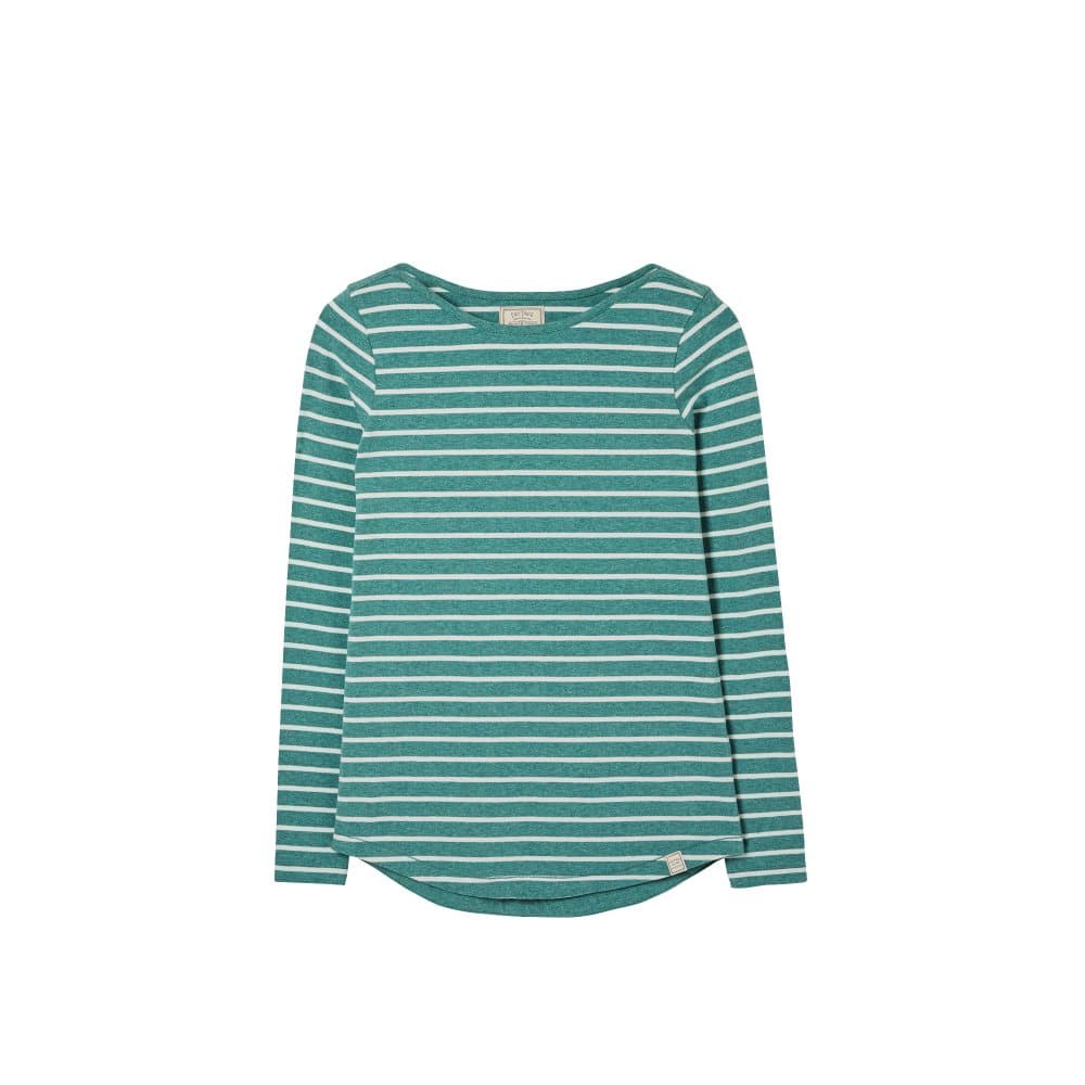 FatFace Womens/Ladies Organic Breton Long Sleeve Stripey T-Shirt