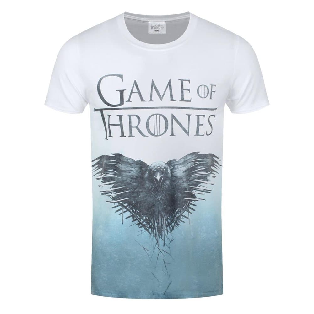 Game Of Thrones Mens Raven All Over Sub T-Shirt