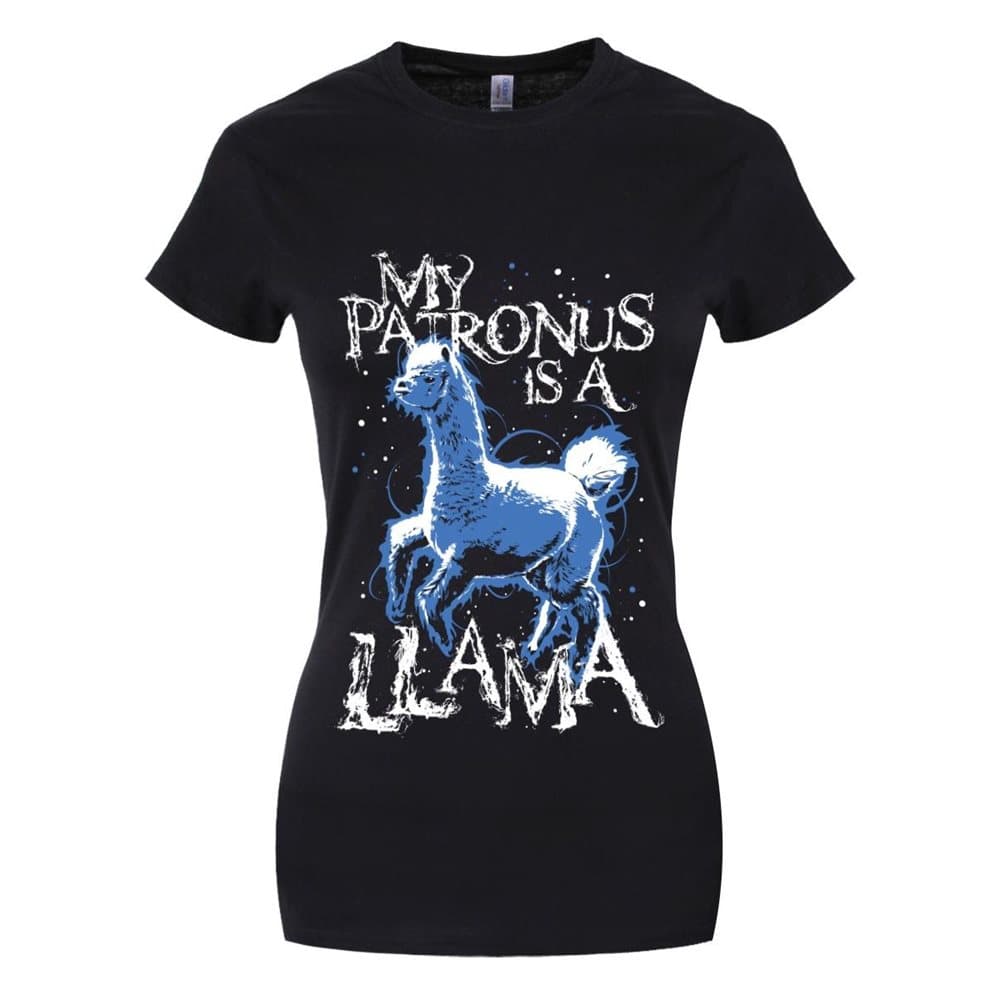 Grindstore Womens/Ladies My Patronus Is A Llama T-Shirt