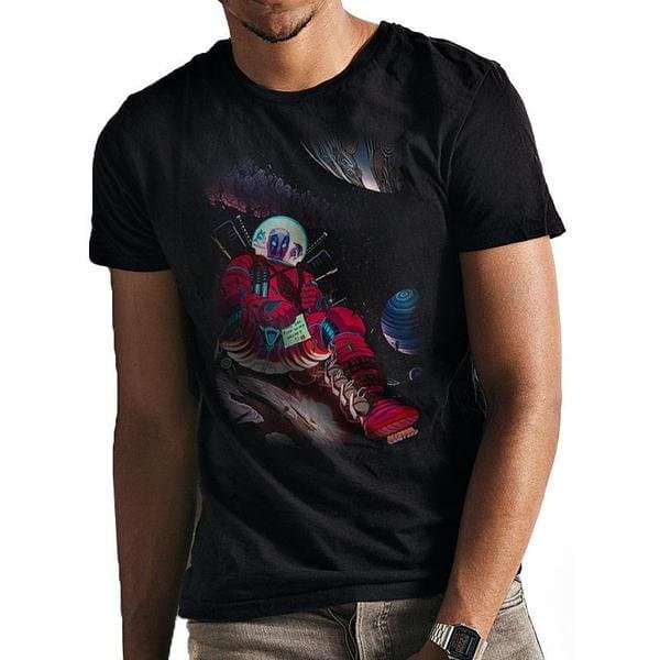 Marvel Deadpool -In Space T-Paita