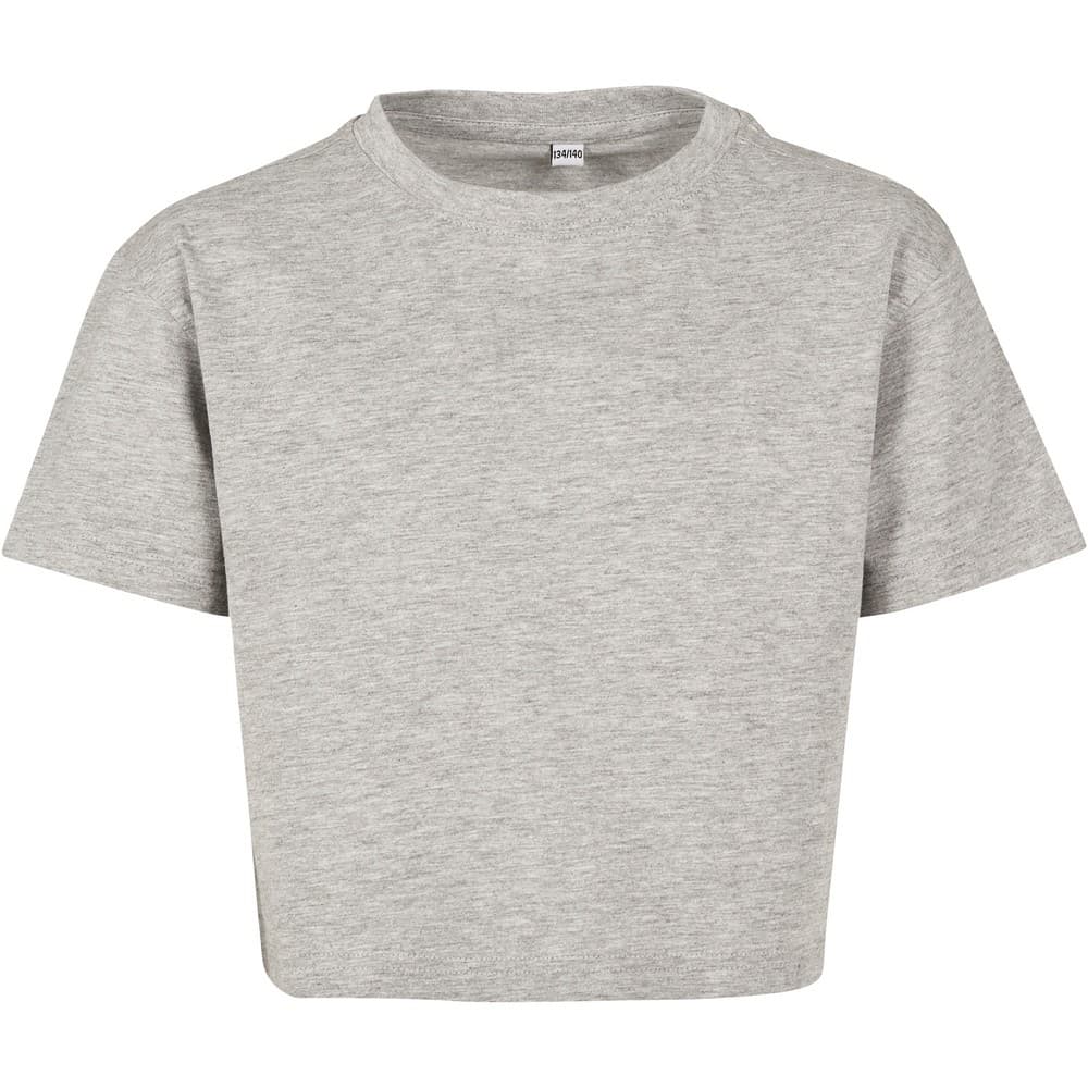 Build Your Brand Girls Cropped T-Shirt