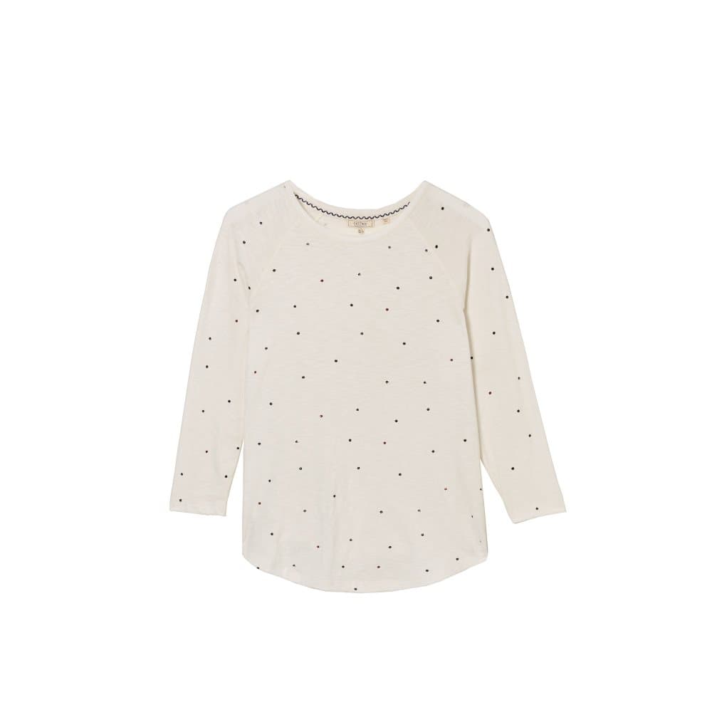 FatFace Womens/Ladies Eve Raglan Spot Top