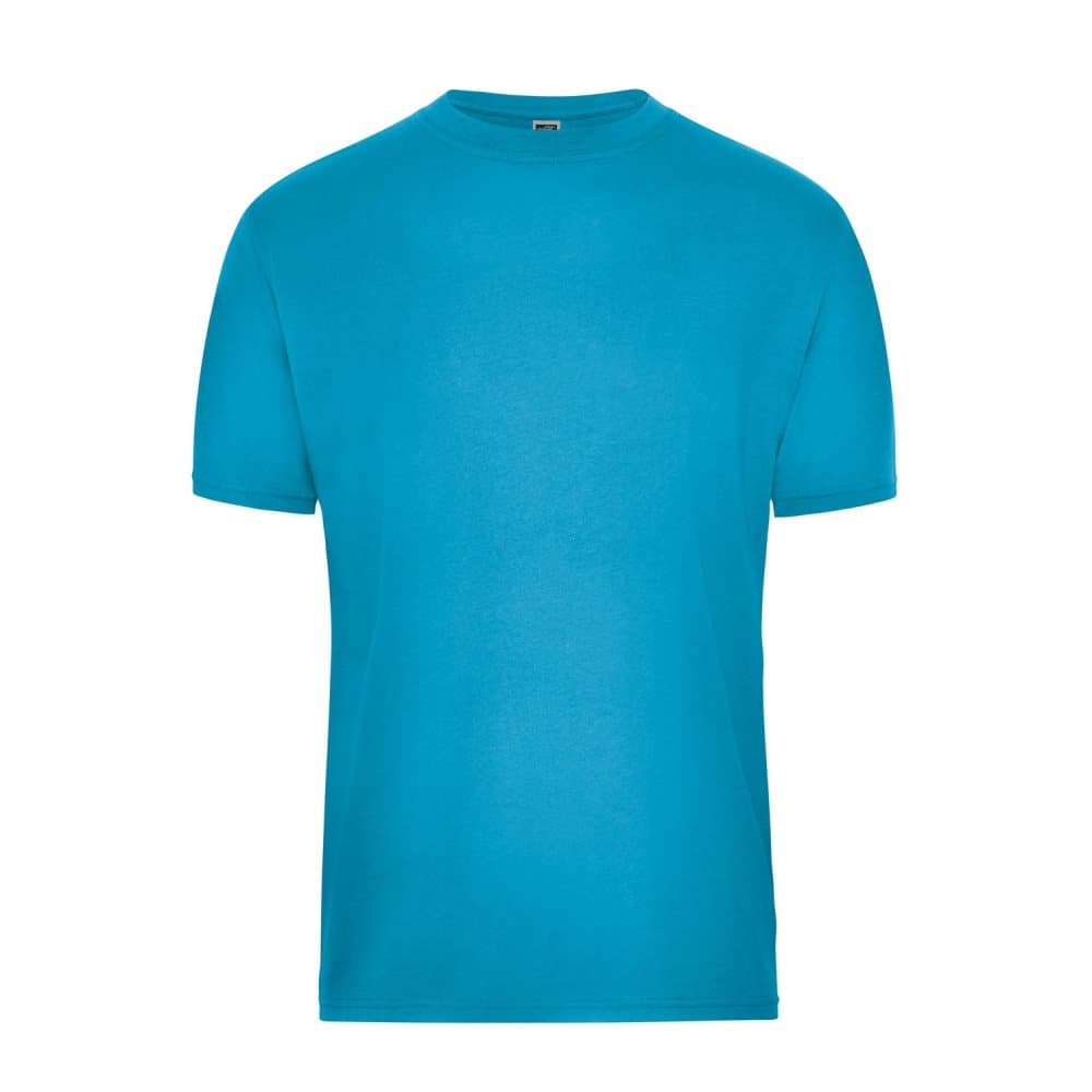 James and Nicholson Mens Organic Cotton Workwear T-Shirt