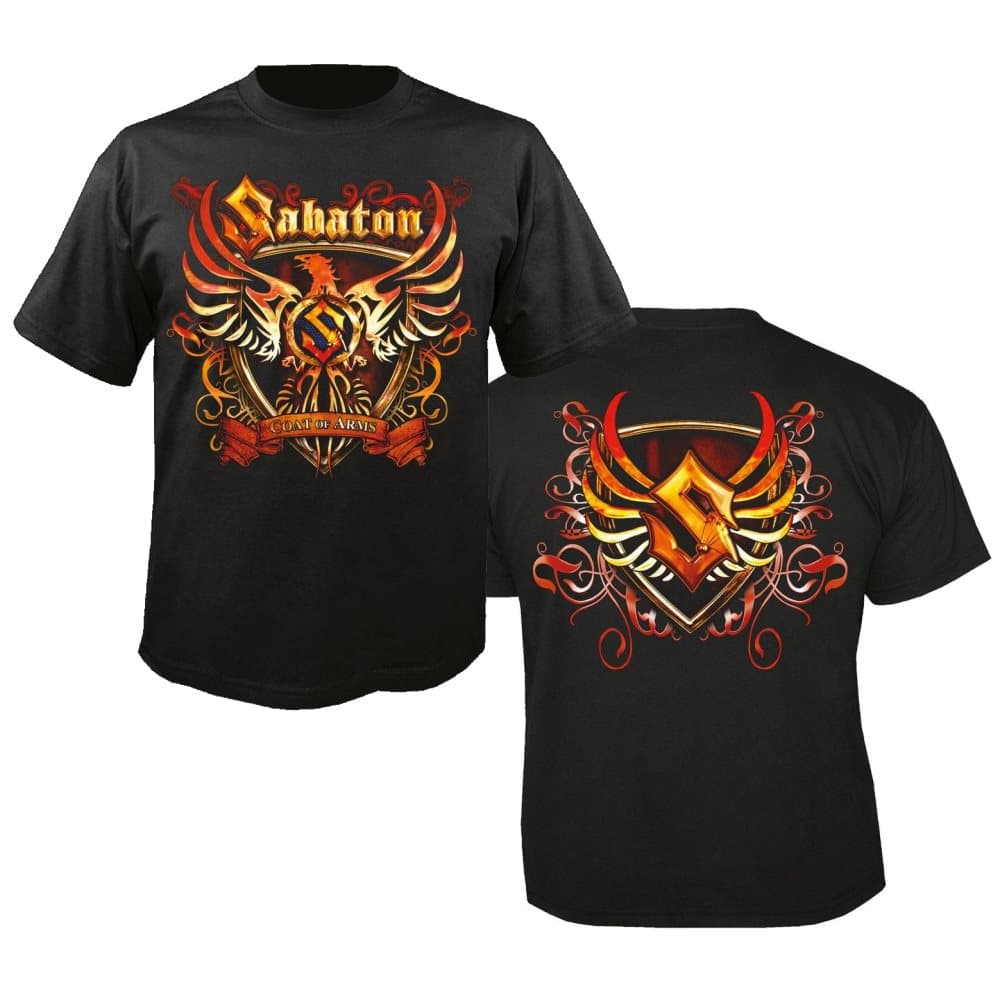 SABATON - T-SHIRT, COAT OF ARMS