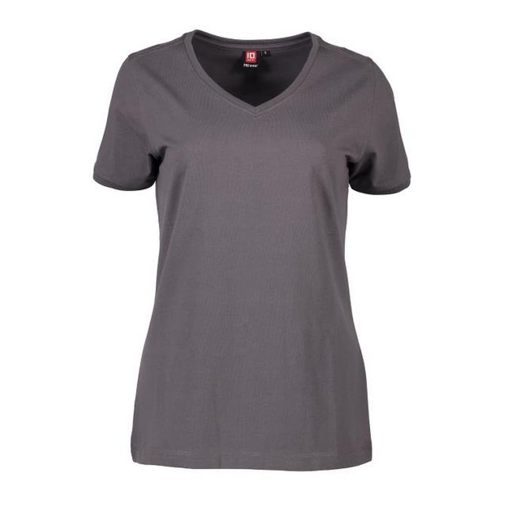 ID Womens/Ladies Pro Care V-Neck T-Shirt
