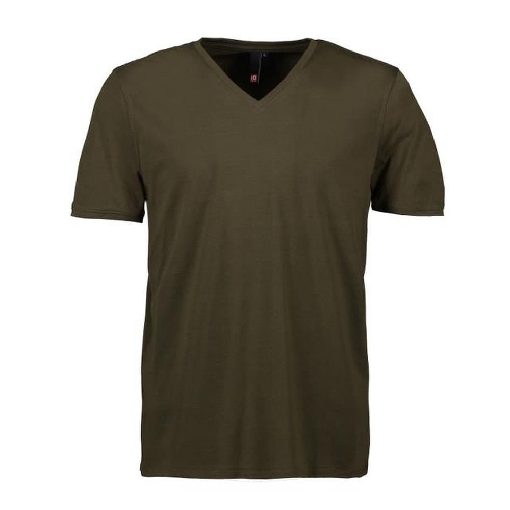 ID Mens Core V-Neck Fitted T-Shirt