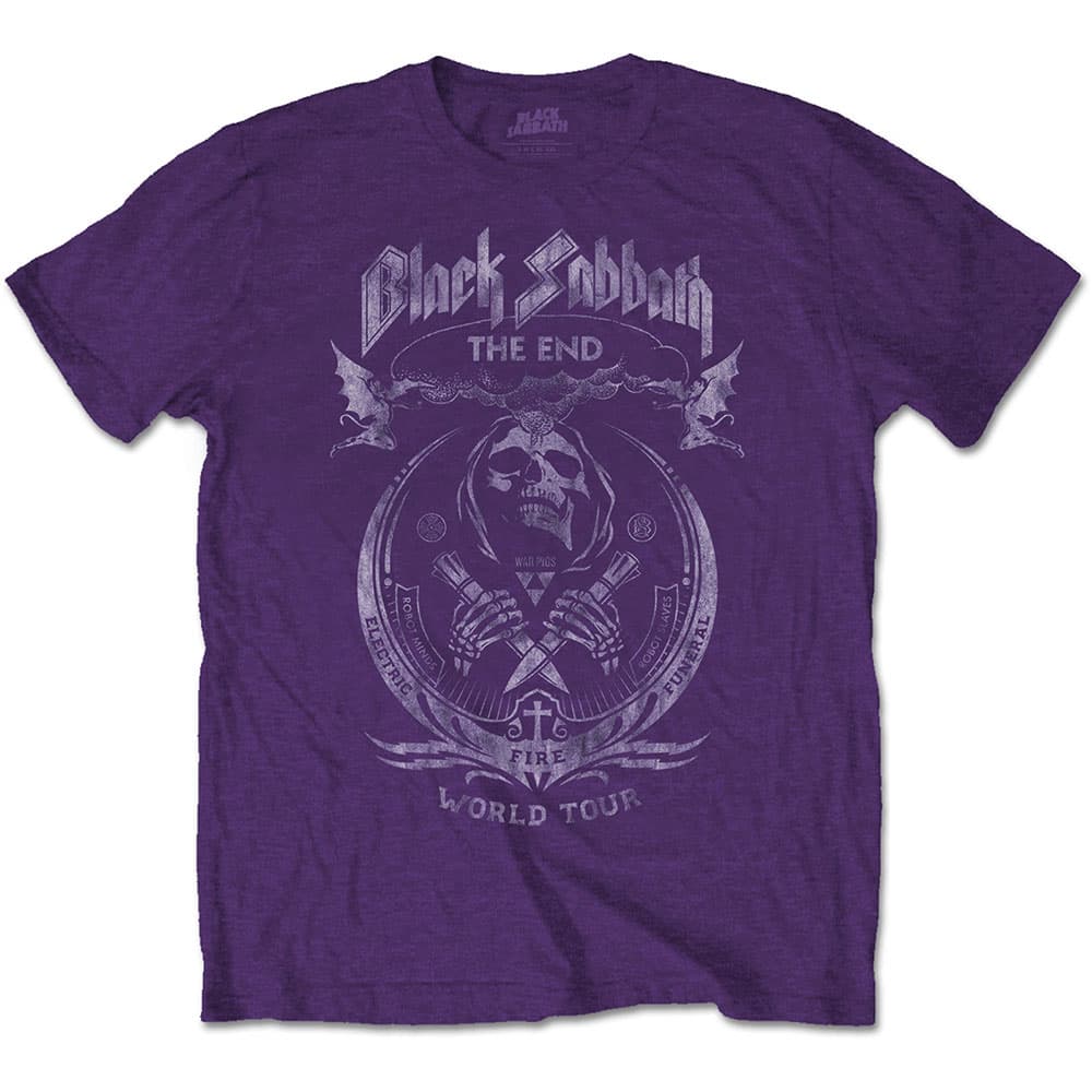 Black Sabbath: T-shirt - The End Mushroom Cloud