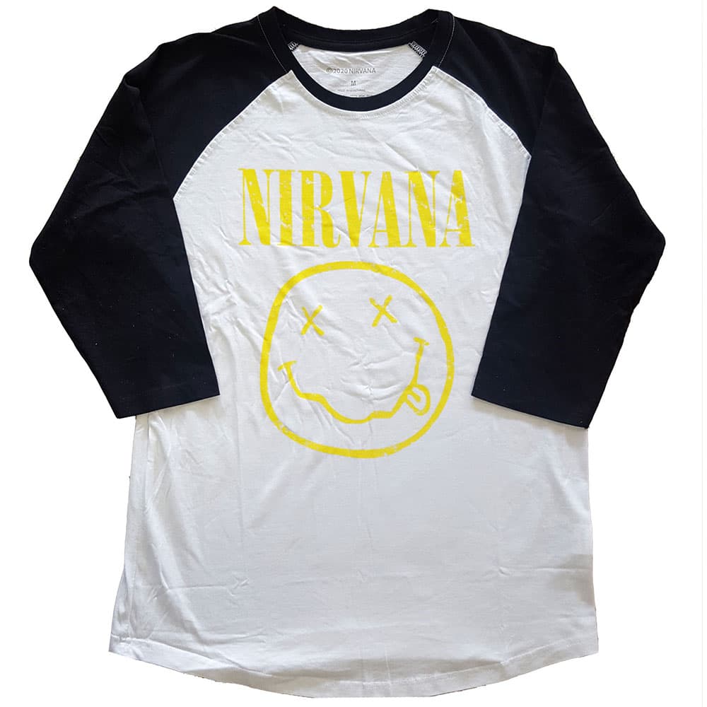 Nirvana: T-shirt - Yellow Smile