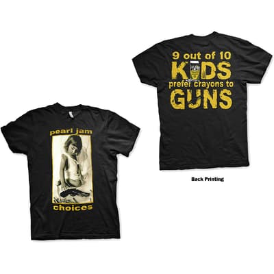 Pearl Jam: T-shirt - Choices