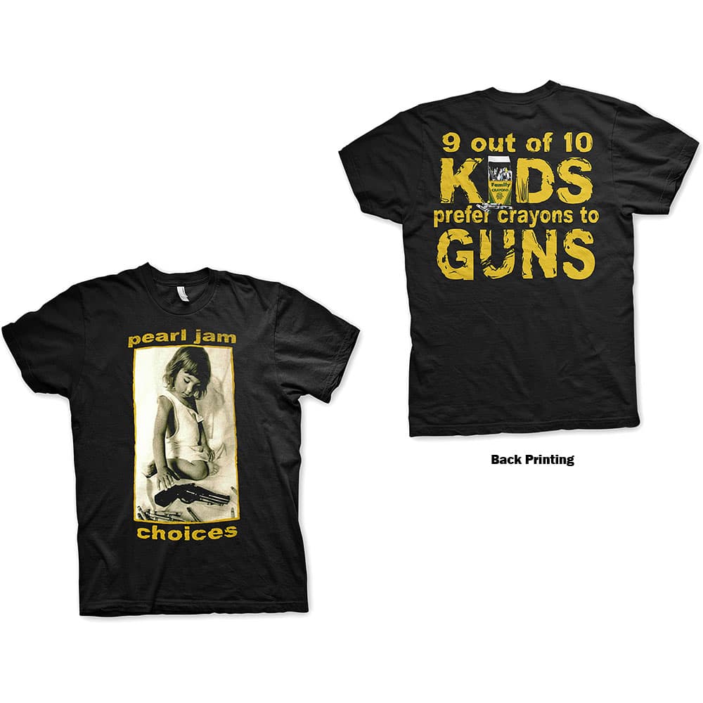 Pearl Jam: T-shirt - Choices