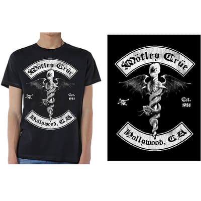 Mötley Crüe: T-shirt - Feelgood Hollywood Revision
